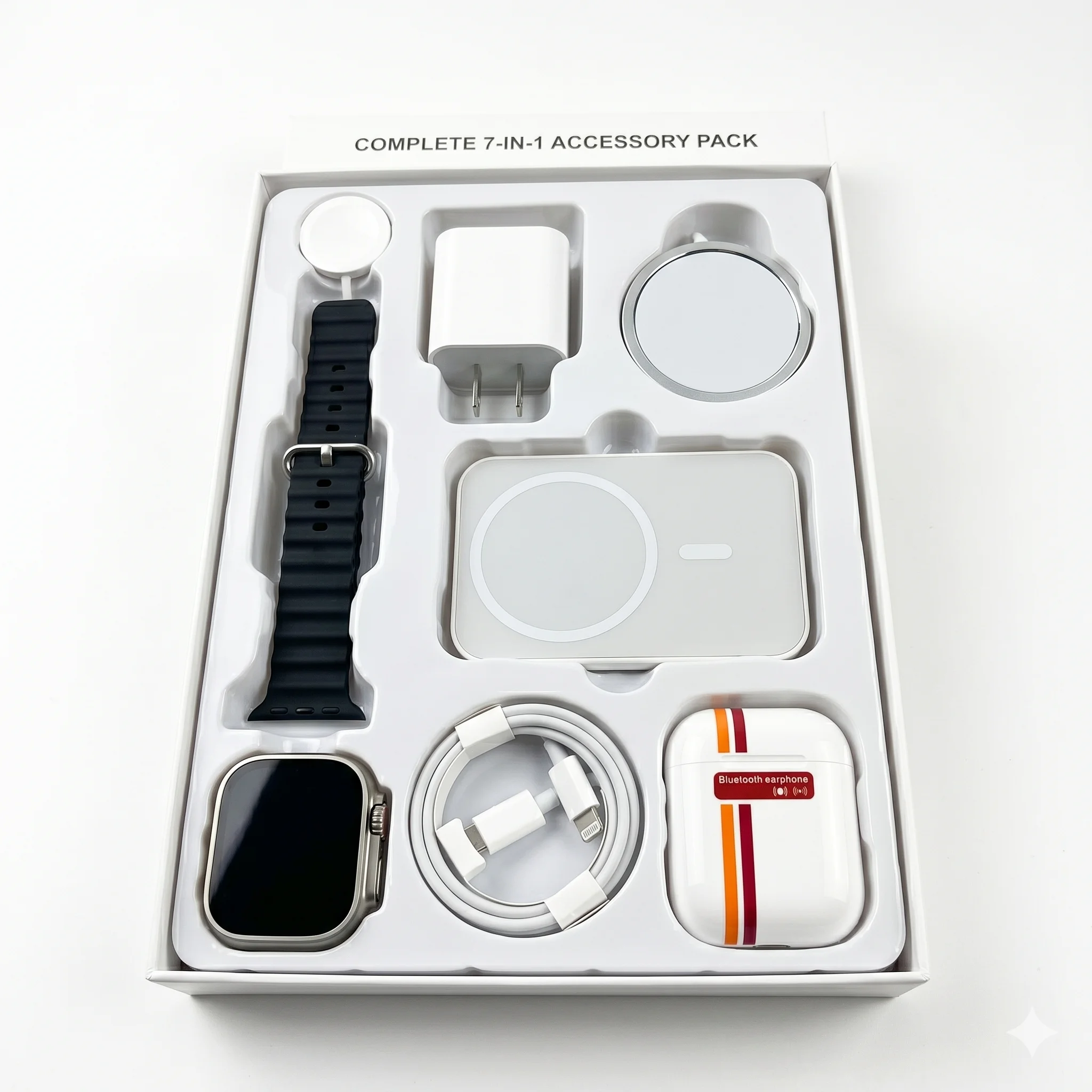 Detalle visual del Combo Smartwatch X8